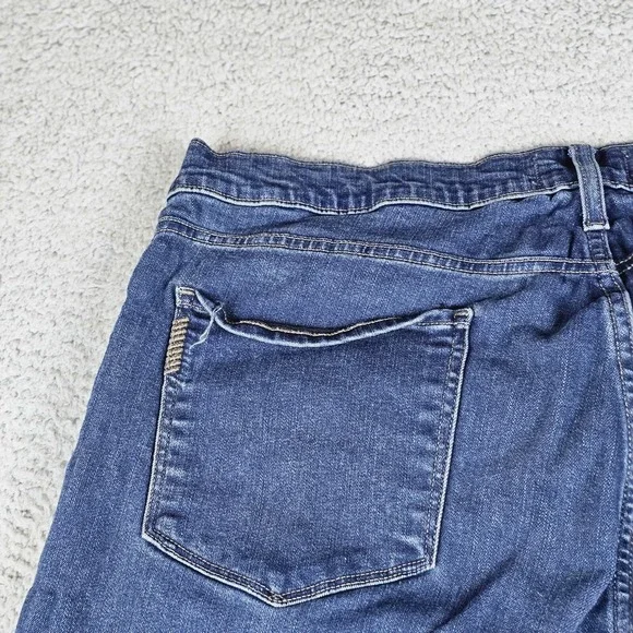 Paige Jeans Mens 38 (37x30) Blue Federal Straight Leg Stretch Casual Medium Wash - Picture 8 of 16